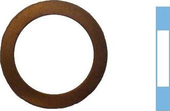 Corteco 005519H - Уплотнительное кольцо, резьбовая пробка маслосливного отверстия www.parts5.com