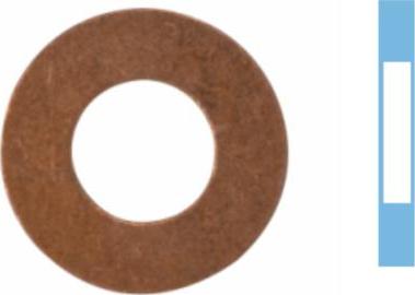 Corteco 005696S - Seal Ring, oil drain plug www.parts5.com