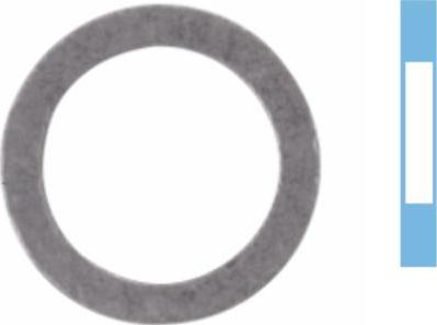 Corteco 005700H - Уплотнительное кольцо, резьбовая пробка маслосливного отверстия www.parts5.com