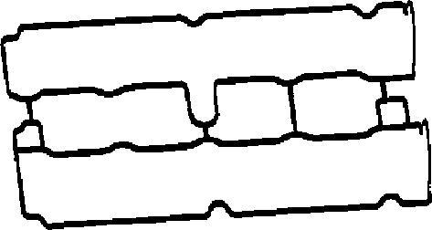 Corteco 026160P - Gasket, cylinder head cover www.parts5.com