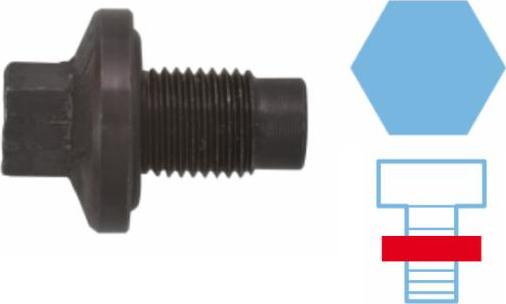 Corteco 220051H - Sealing Plug, oil sump www.parts5.com