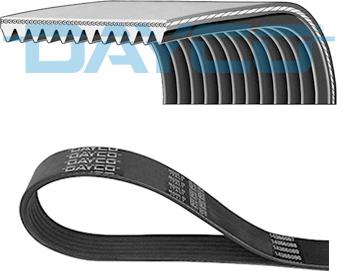 Dayco 12PK1865HD - V-Ribbed Belt www.parts5.com