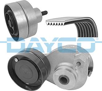 Dayco KPV023HD - V-Ribbed Belt Set www.parts5.com