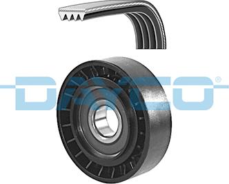 Dayco KPV157 - V-Ribbed Belt Set www.parts5.com