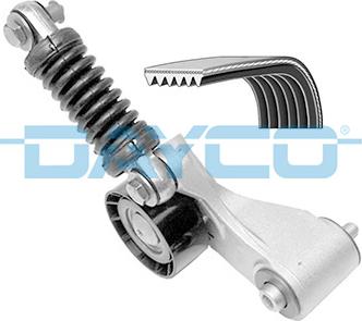 Dayco KPV187 - V-Ribbed Belt Set www.parts5.com