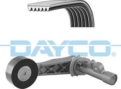Dayco KPV222 - Поликлиновый ременный комплект www.parts5.com