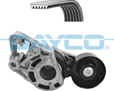 Dayco KPV278 - V-Ribbed Belt Set www.parts5.com