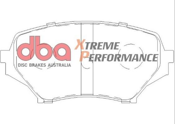 DBA Australia DB2063XP - Komplet visokoučinkovite kočne obloge www.parts5.com
