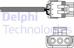Delphi ES10969-12B1 - Sonda Lambda www.parts5.com