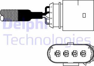 Delphi ES10981-12B1 - Lambda Sensor www.parts5.com