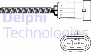 Delphi ES10971-12B1 - Lambda Sensor www.parts5.com