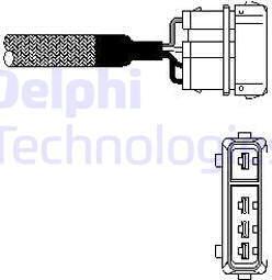 Delphi ES10333-12B1 - Lambda Sensor www.parts5.com