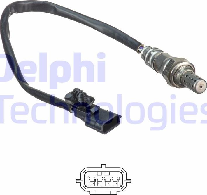 Delphi ES20522-12B1 - Lambda Sensor www.parts5.com