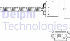 Delphi ES20302-12B1 - Lambda Sensor www.parts5.com