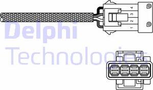 Delphi ES20255-12B1 - Lambda Sensor www.parts5.com