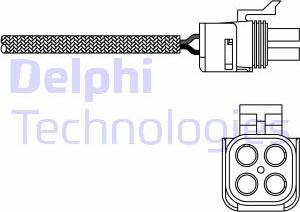 Delphi ES20273-12B1 - Lambda Sensor www.parts5.com