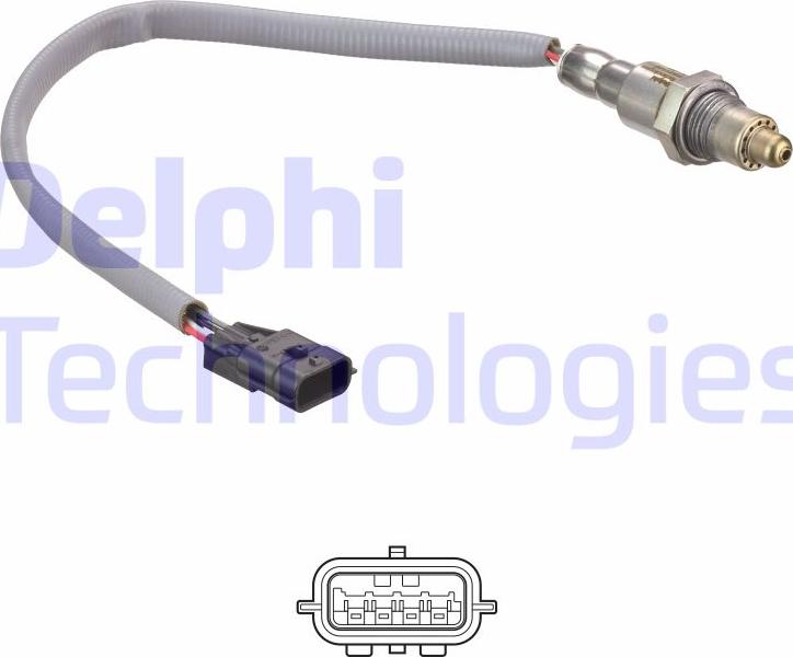 Delphi ES21169-12B1 - Lambda Sensor www.parts5.com