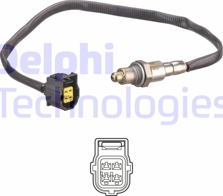 Delphi ES21202-12B1 - Lambda Sensor www.parts5.com