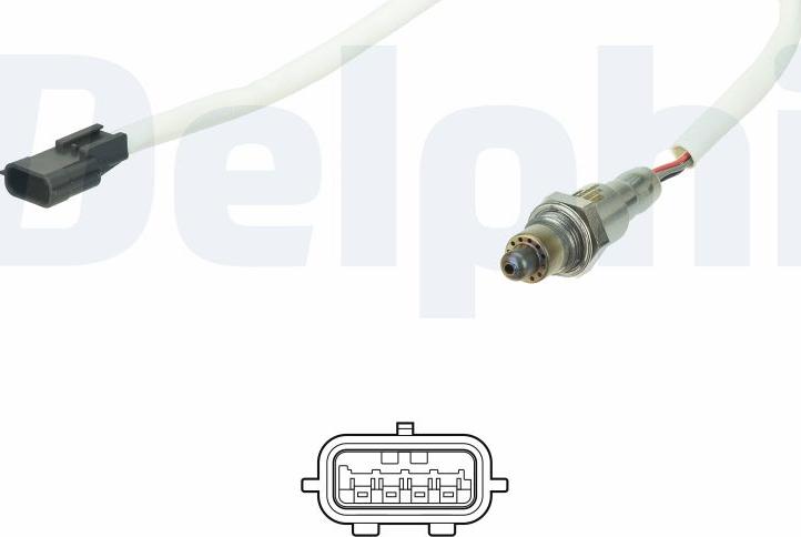 Delphi ES21214-12B1 - Lambda Sensor www.parts5.com