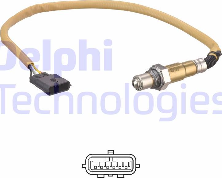 Delphi ES21213-12B1 - Lambda Sensor www.parts5.com