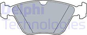 Delphi LP3517 - Brake Pad Set, disc brake www.parts5.com