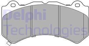 Delphi LP3154 - Brake Pad Set, disc brake www.parts5.com