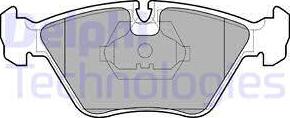 Delphi LP705 - Brake Pad Set, disc brake www.parts5.com