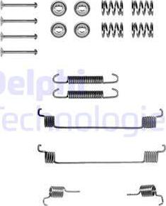 Delphi LY1061 - Accessory Kit, brake shoes www.parts5.com