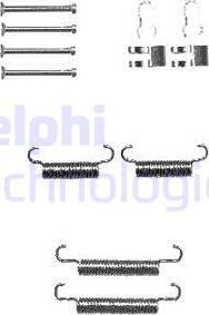 Delphi LY1333 - Accessory Kit, parking brake shoes www.parts5.com