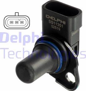 Delphi SS11351 - Sensor, camshaft position www.parts5.com