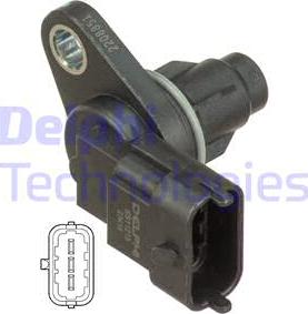 Delphi SS11215 - Sensor, camshaft position www.parts5.com