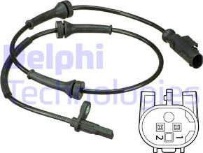 Delphi SS20540 - Sensor, wheel speed www.parts5.com