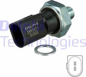 Delphi SW90055 - Sender Unit, oil pressure www.parts5.com
