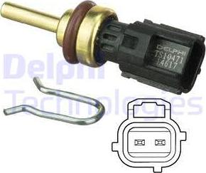 Delphi TS10471 - Sensor, coolant temperature www.parts5.com