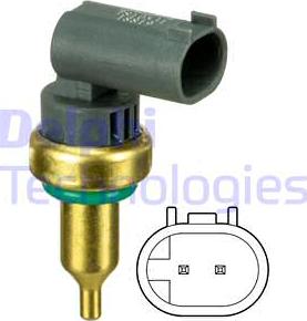 Delphi TS10531 - Sensor, coolant temperature www.parts5.com