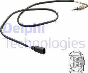 Delphi TS30143 - Sensor, exhaust gas temperature www.parts5.com