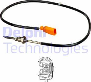 Delphi TS30139 - Sensor, exhaust gas temperature www.parts5.com