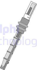 Delphi TSP0695195 - Расширительный клапан, кондиционер www.parts5.com