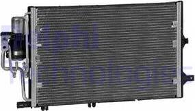 Delphi TSP0225504 - Condenser, air conditioning www.parts5.com