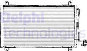 Delphi TSP0225125 - Condenser, air conditioning www.parts5.com