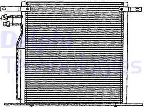 Delphi TSP0225126 - Condenser, air conditioning www.parts5.com