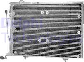 Delphi TSP0225328 - Condenser, air conditioning www.parts5.com
