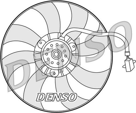 Denso DER32007 - Fan, radiator www.parts5.com