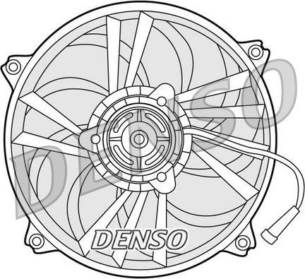 Denso DER21014 - Fan, radiator www.parts5.com