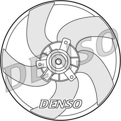 Denso DER21011 - Fan, radiator www.parts5.com