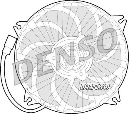 Denso DER21017 - Fan, radiator www.parts5.com