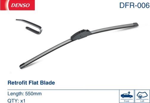 Denso DFR-006 - Wiper Blade www.parts5.com