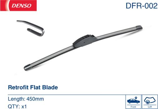Denso DFR-002 - Wiper Blade www.parts5.com