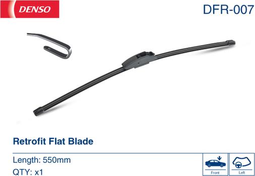 Denso DFR-007 - Wiper Blade www.parts5.com