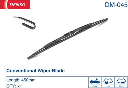 Denso DM-045 - Wiper Blade www.parts5.com